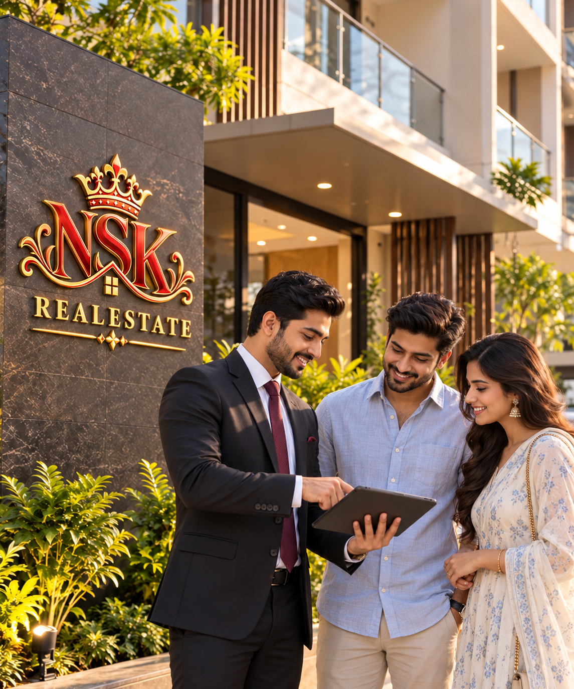 NSK REALESTATE office and team in Chennai