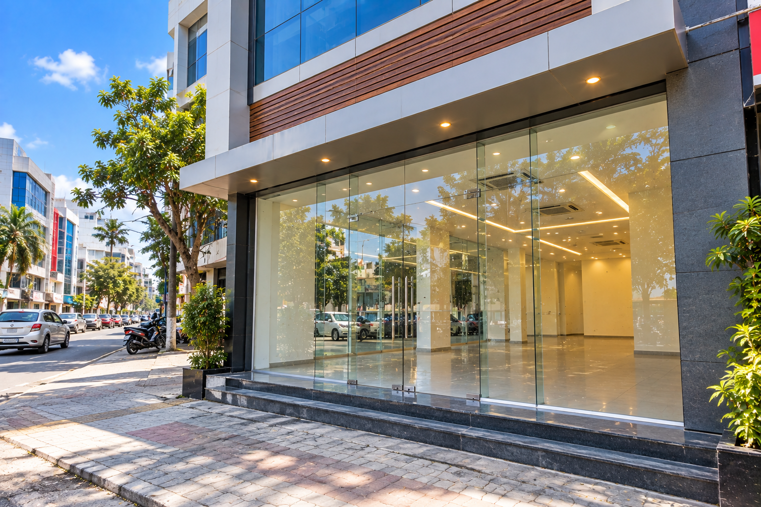 Ambattur retail shop exterior