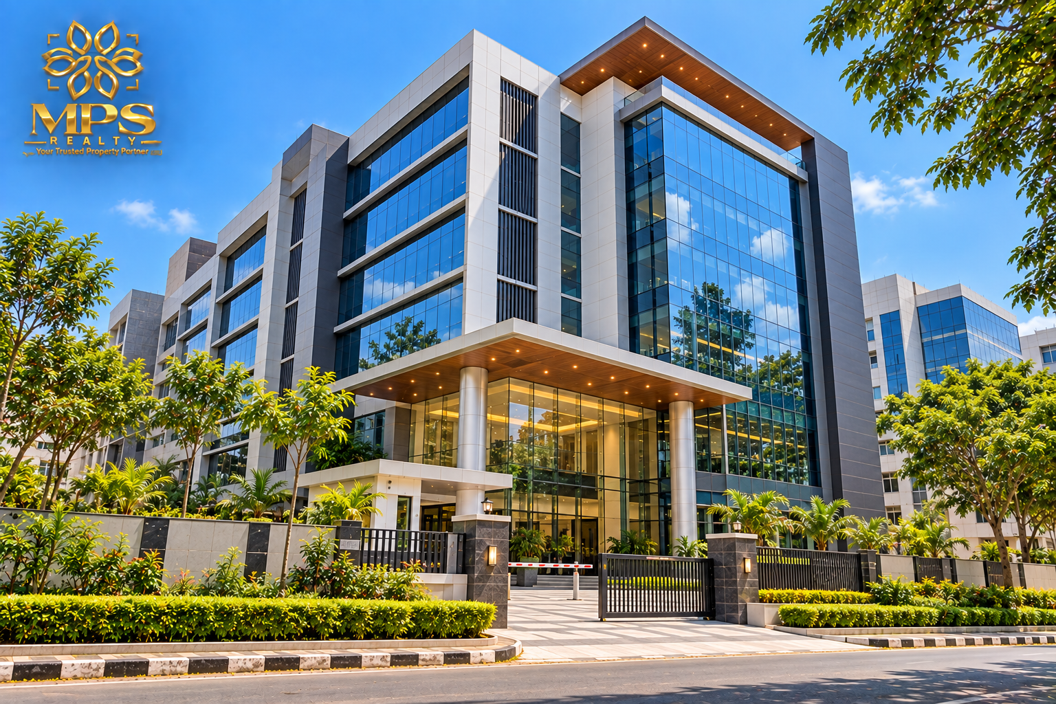 Guindy commercial office exterior