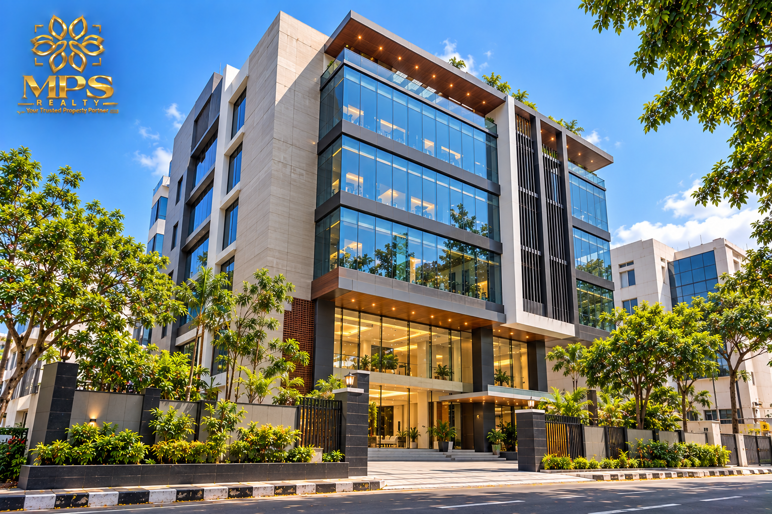 Nungambakkam commercial building exterior