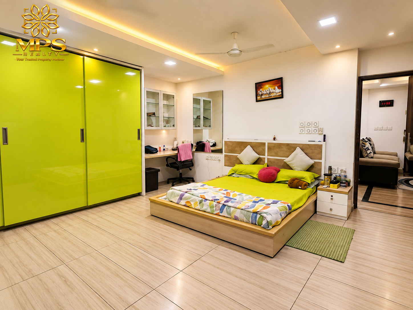 Dr. Ranga Road bungalow interior