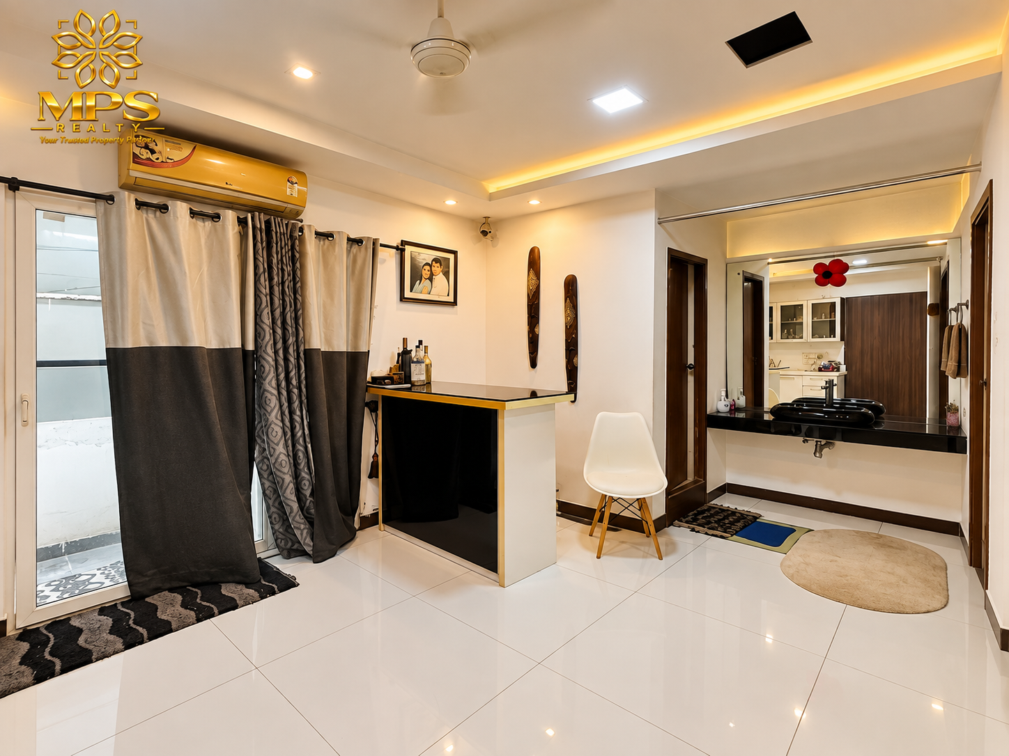 Dr. Ranga Road bungalow balcony
